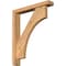 Ekena Millwork Westlake Block Smooth Bracket w/ Offset Brace, Western Red Cedar, 3 1/2"W x 20"D x 24"H BKT0402X20X24WTL05SWR - alternate 1